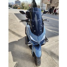 Motoros Kuba Chia 125 Ön Cam 2023 2024 Modellere Uyar 75CM Siyah Renk  4mm Uzun Boylu