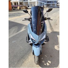 Motoros Kuba Chia 125 Ön Cam 2023 2024 Modellere Uyar 75CM Siyah Renk  4mm Uzun Boylu