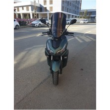 Motoros Rks Arome 125 Ön Cam 2023-2024 Modellere Uyar 54CM  Siyah Renk  4mm Uzun ve Geniş