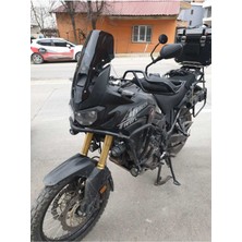 Motoros Honda Afrika Twin Crf 1000 Ön Cam 2016 2020 Modellere Uyar 45CM  Siyah Renk  4mm Kısa Spor