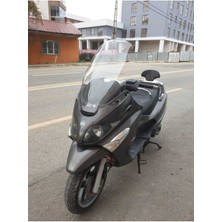 Motoros Piaggio x Evo  Ön Cam 2009 2015 Modellere Uyar 70CM  Şeffaf Renk  4mm Uzun Boylu