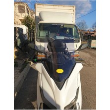 Motoros Yamaha Xmax 250 Ön Cam 2014 2017 Modellere Uyar 58CM  Açıkfüme Renk   4mm Orta Boylu