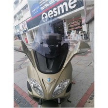 Motoros Piaggio X9  Ön Cam 2004 2007 Modellere Uyar 49CM Açıkfüme Renk   4mm Uzun Boylu