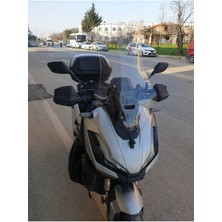 Motoros Honda Adv 350 Ön Cam 2023-2024 Modellere Uyar 72CM  Şeffaf Renk  4mm Uzun Boylu