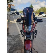 Motoros Honda Nc 700 750 x Ön Cam 2021 2023 Modellere Uyar 59CM  Siyah Renk  4mm Uzun Boylu