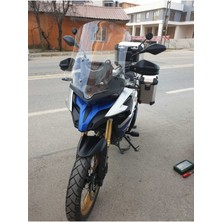 Motoros Voge Dsx 525 Ön Cam 2023-2024 Modellere Uyar 56CM Şeffaf Renk  4mm Uzun Boylu