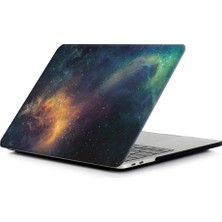 4U Sky Ön/arka Sert Macbook Kapağı MacBook Air 13,3 Inç Retina Ekran A2337 M1 (2020)/AIR 13,3 Inç Retina Ekran A2179 (2020)/AIR 13,3 Inç (2019) (2018) A1932 YILDIZLI Gökyüzü/ (Yurt Dışından)