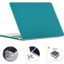 4U Sky MacBook Air 13 Inç (2024) A2681 (M2)/A3113 (M3)/(2022) Kılıf Tpu Klavye Filmi Anti Toz Fişleri (Yurt Dışından)