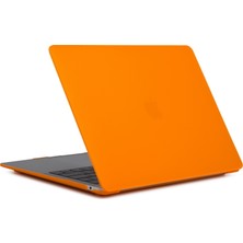 4U Sky MacBook Air 13,3 Inç Retina Ekran Için Mat Plastik Ön ve Arka Kapak Koruma Kabuğu A2337 M1 (2020)/AIR 13,3 Inç Retina Ekran A2179 (2020)/AIR 13,3 Inç (2019) (2018) A1932 TURUNCU (Yurt Dışından)