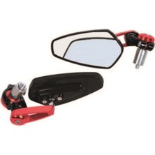 Mts Gidon Aynası Siyah-Kırmızı GA09