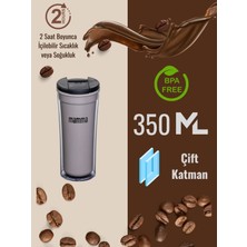 Mamma Maggie 2 Saat Sıcak Tutabilen Çift Katman Mug Bardak 350 Ml.