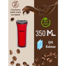 Mamma Maggie 2 Saat Sıcak Tutabilen Çift Katman Mug Bardak 350 Ml.