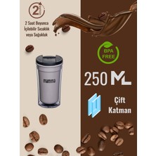 Mamma Maggie 2 Saat Sıcak Tutabilen Çift Katman Mug Bardak 250 Ml.