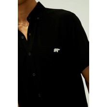 Bad Bear Frank Shirt Erkek Siyah Gömlek 22.01.30.001-C01