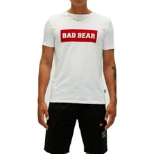 Bad Bear Flog T-Shırt Beyaz Erkek T-Shirt 22.01.07.013-C04