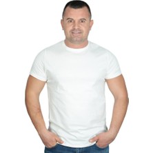 Bad Bear Major T-Shirt Off-White Beyaz Basic Erkek Tişört