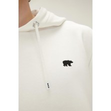 Bad Bear Long Story Hoodıe Beyaz Erkek Sweatshirt 22.02.12.034-C04