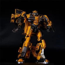 Yangmei Transformatör Qt-01 Battletrap Kodiak Bumblebee Beetle Deformasyon Robotu Op Sütunu Optimus Prime Transformer Oyuncak Stüdyo Serisi Film Versiyonu Araba Robot Modeli 7 Inç (Renk: P (Yurt Dışından)