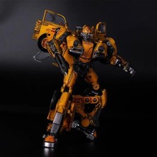 Yangmei Transformatör Qt-01 Battletrap Kodiak Bumblebee Beetle Deformasyon Robotu Op Sütunu Optimus Prime Transformer Oyuncak Stüdyo Serisi Film Versiyonu Araba Robot Modeli 7 Inç (Renk: P (Yurt Dışından)