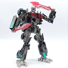 Yangmei Optimus Prime Aksiyon Figürü Nemesis Prime Renk, Deformasyon Robot Oyuncak Kamyon Araba Modeli Ko Versiyonu (Yurt Dışından)