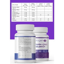 Collagen Life 5 Tip Kolajen Tip 1, Tip 2, Tip 3, Tip 5, Tip 10 ( Selenyum , C Vitamini ve Çinko ) 2 Li