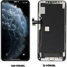 Teknonet  iPhone 11 Pro Max Uyumlu Org Lcd+Dokunmatik (Siyah) NT-81778