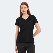Slazenger RIVE Kadın Tişört Siyah