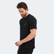 Slazenger OSWIN Erkek Tişört Siyah