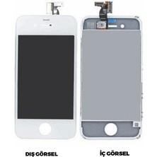 Teknonet Apple iPhone 4 Uyumlu Lcd+Dokunmatik+Çıtalı