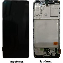 Nettech Teknonet Samsung Galaxy A41 Uyumlu Revize Lcd+Dokunmatik+Çıtalı