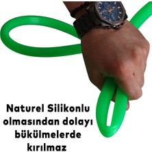 Badem10 Bahçe Çeşme Su Hortumu İç Çap 1/2 Naturel Silikonlu Sulama Araç Yıkama Hortum 25 Metre