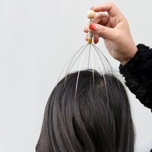 Tipbolan Ahtapot Kafa Rahatlatıcı Masaj Kafa Masajı (Yurt Dışından)