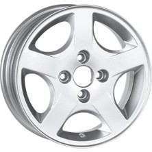 Emr EMR-W417-01 5.5X14" -4X100 ET34 67.1 Silver Jant (4 Adet)