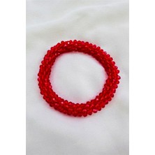 Petek Aksesuar Xl Büyük Full Kristal Lastik Toka 7 Cm.