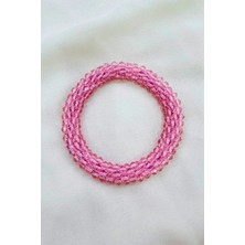 Petek Aksesuar Xl Büyük Full Kristal Lastik Toka 7 Cm.