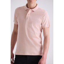 Pudra Slim Fit Polo Yaka T-Shirt