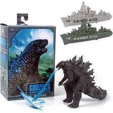 Ruiwen Godzilla Hareketli Model Figürü 7 Inç Nefesli Kutulu (Yurt Dışından)