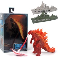 Ruiwen Godzilla Hareketli Model Figürü 7 Inç Nefesli Kutulu (Yurt Dışından)