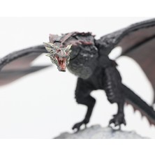 Ruiwen Game Of Thrones Black Dragon Drogon Dragon Mother Mount 9 Inç Hareketli Figür Modeli (Yurt Dışından)