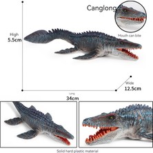 Ruiwen Denizaltı Mosasaurus Oyuncakları, Plastik Simülasyon Hayvanları, Deniz Dinozor Modeli Süsleri (Yurt Dışından)