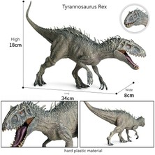 Ruiwen Dinozor Oyuncak Indominus Rex Tyrannosaurus Rex Simüle Hayvan Modeli Film Aynı Dinozor Modeli (Yurt Dışından)