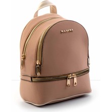 Bambi Nude Kumaş   Kadın Sırt Çantası C06620146304