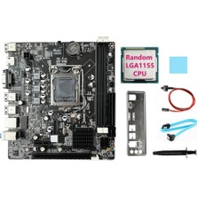 Kigiwaa B75 Anakart + Cpu + Sata Kablosu + Anahtar Kablosu + Bölme LGA1155 Ddr3 I3 I5 I7 Serisi Pentium Celeron Cpu Için Destek 2X8G (Yurt Dışından)