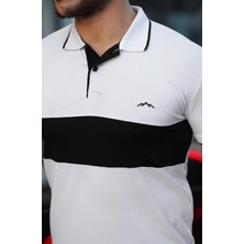 3A Moda Erkek Pamuk Serin Tutan Dar Kesim Polo Yaka T-Shirt