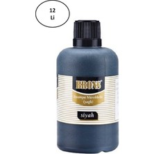 Brons Stampa Mürekkebi Siyah 30 cc 12'li