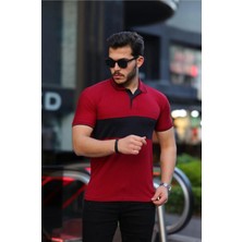 3A Moda Erkek Pamuk Serin Tutan Dar Kesim Polo Yaka T-Shirt