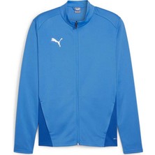 Puma Teamgoal Training Jacket Erkek Futbol Kamp Eşofman Üstü 65863302 Mavi