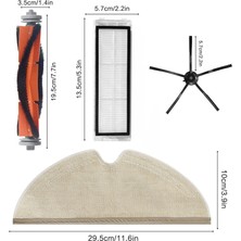 Kigiwaa Yedek Ana Fırça Yan Fırçalar Hepa Filtreler S50 S51 S5 S6 Elektrikli Süpürge Aksesuarları Için Uyumlu (Yurt Dışından)
