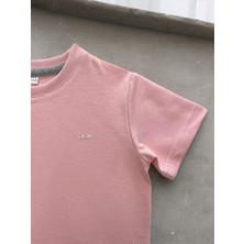 Dgk Collection Kız-Erkek Çocuk Yüksek Dgk Baskılı T-Shirt Cotton 2 Iplik Balıksırtı Kumaş