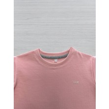 Dgk Collection Kız-Erkek Çocuk Yüksek Dgk Baskılı T-Shirt Cotton 2 Iplik Balıksırtı Kumaş